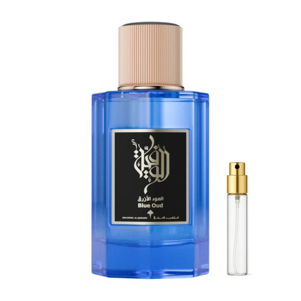 (DECANT) Ibrahim Al Qurashi Blue Oud (similar to: LV ombre nomad)