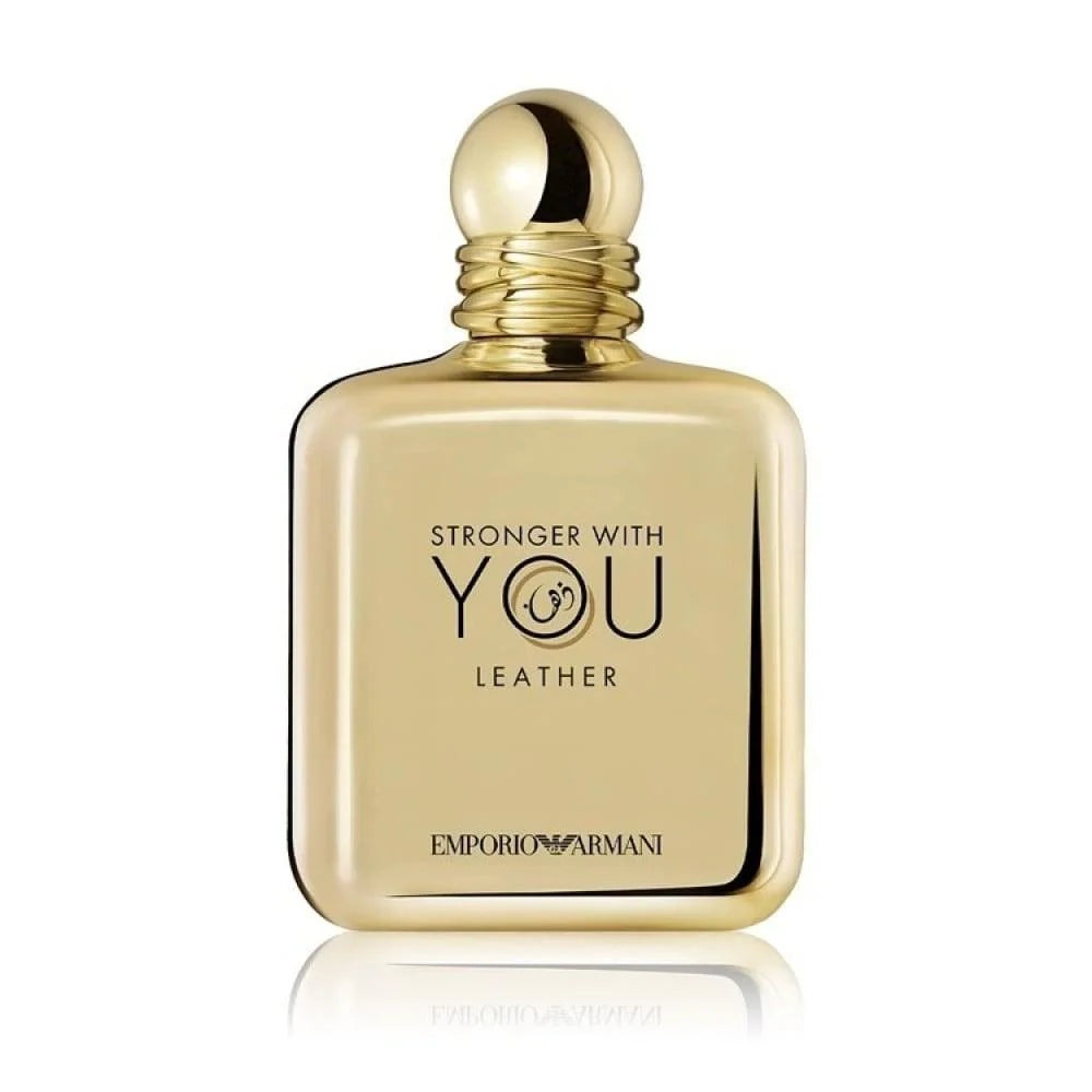ARMANI STRONGER WITH YOU LEATHER MEN EDP 100ML